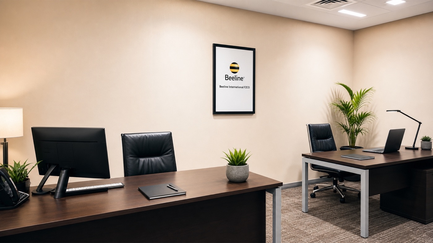 Beeline wholesale operations desk at DAFZA